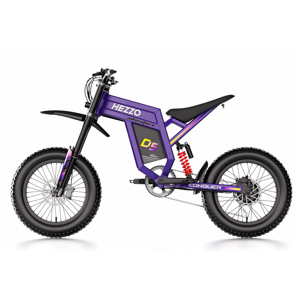 Summit Bike 60V 3000W 70km/h Electric Bicycle Full Suspension
