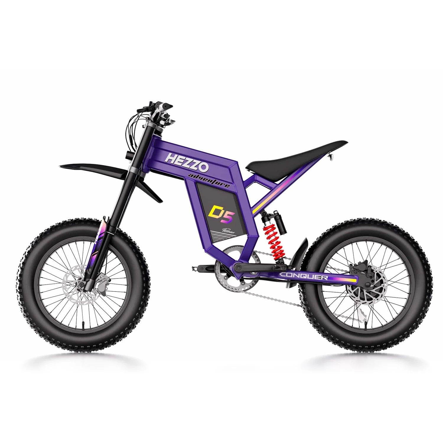 Summit Bike 60V 3000W 70km/h Electric Bicycle Full Suspension