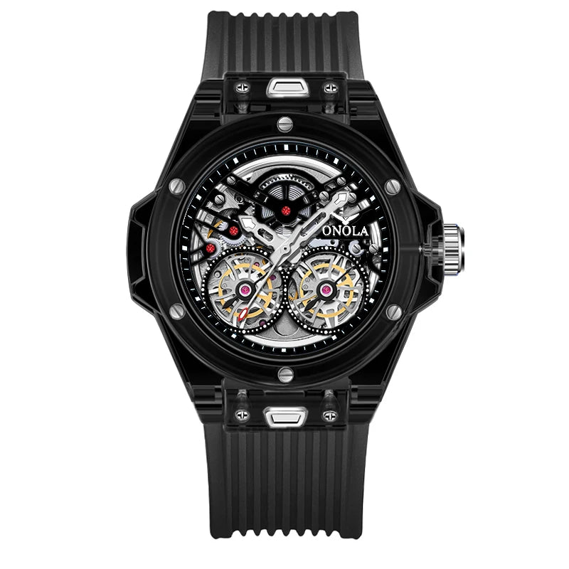 ONOLA 3835 Brand Watch Mens Luxury Mens Watches Automatic Mechanical Luxury High Quality Watch for Men
