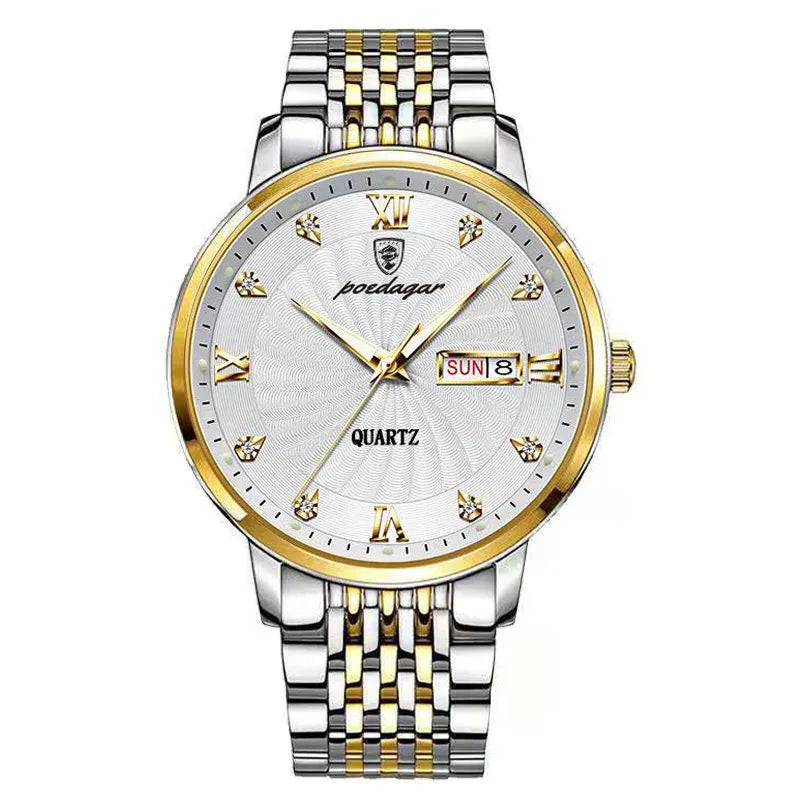 POEDAGAR 827 Watch for Men Luxury Charming Wristwatch Fashion Quartz Charming Men's Watches Reloj Relojes Hombre Custom Watches