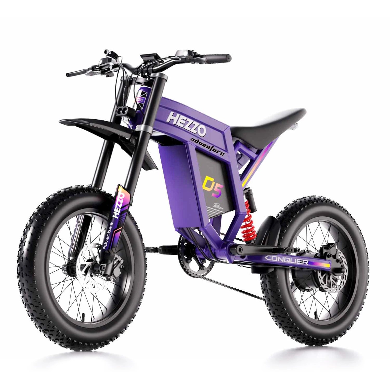 Summit Bike 60V 3000W 70km/h Electric Bicycle Full Suspension