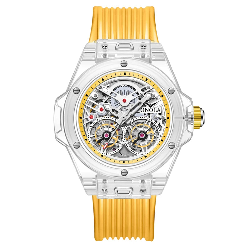 ONOLA 3835 Brand Watch Mens Luxury Mens Watches Automatic Mechanical Luxury High Quality Watch for Men