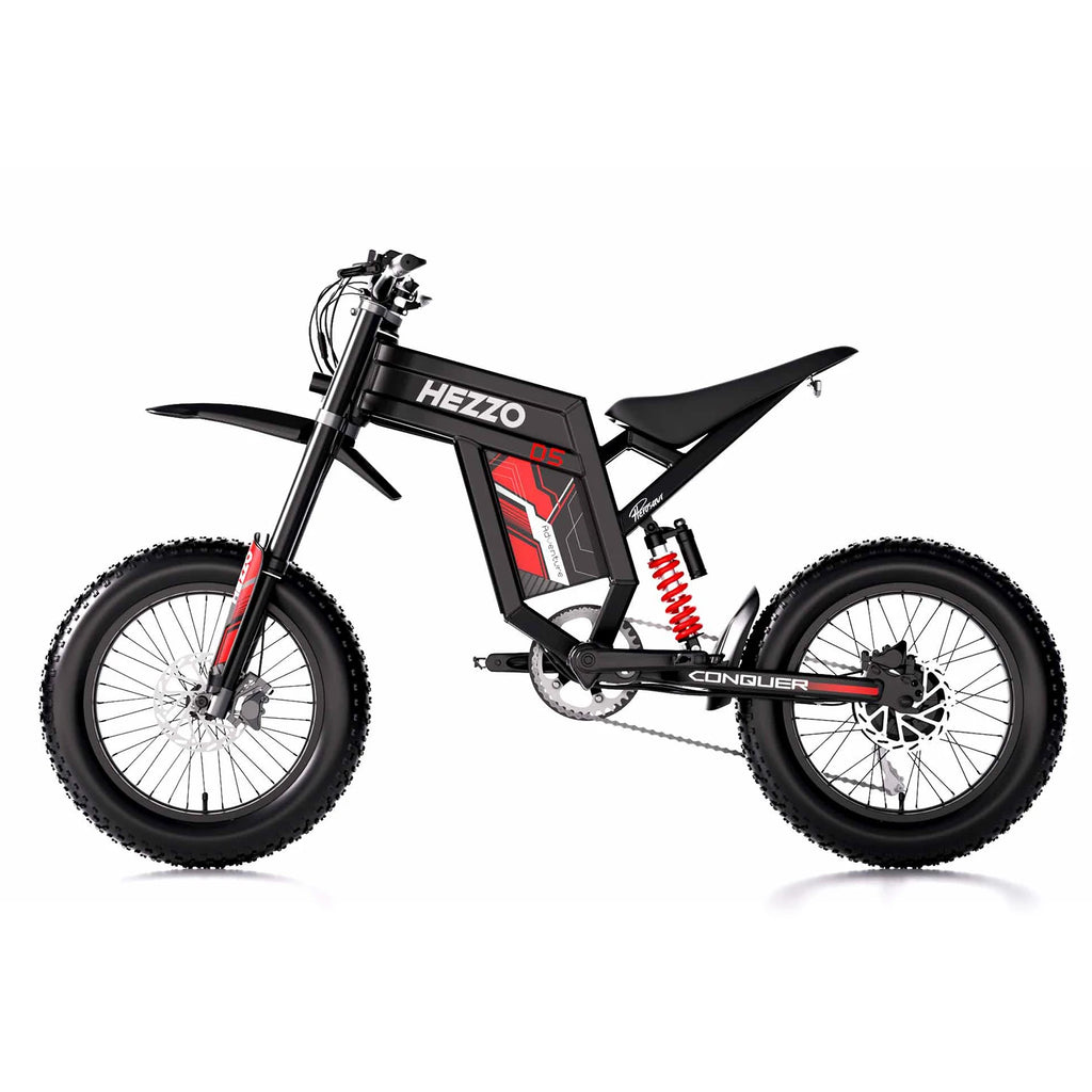 Summit Bike 60V 3000W 70km/h Electric Bicycle Full Suspension