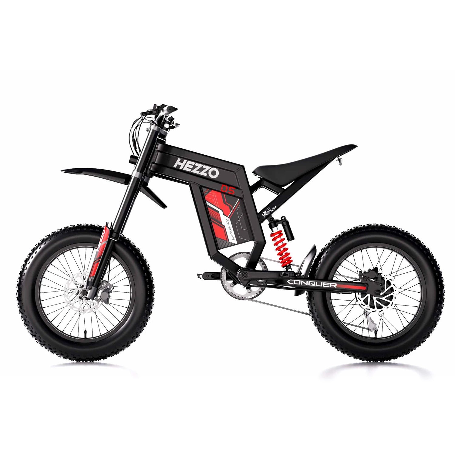 Summit Bike 60V 3000W 70km/h Electric Bicycle Full Suspension