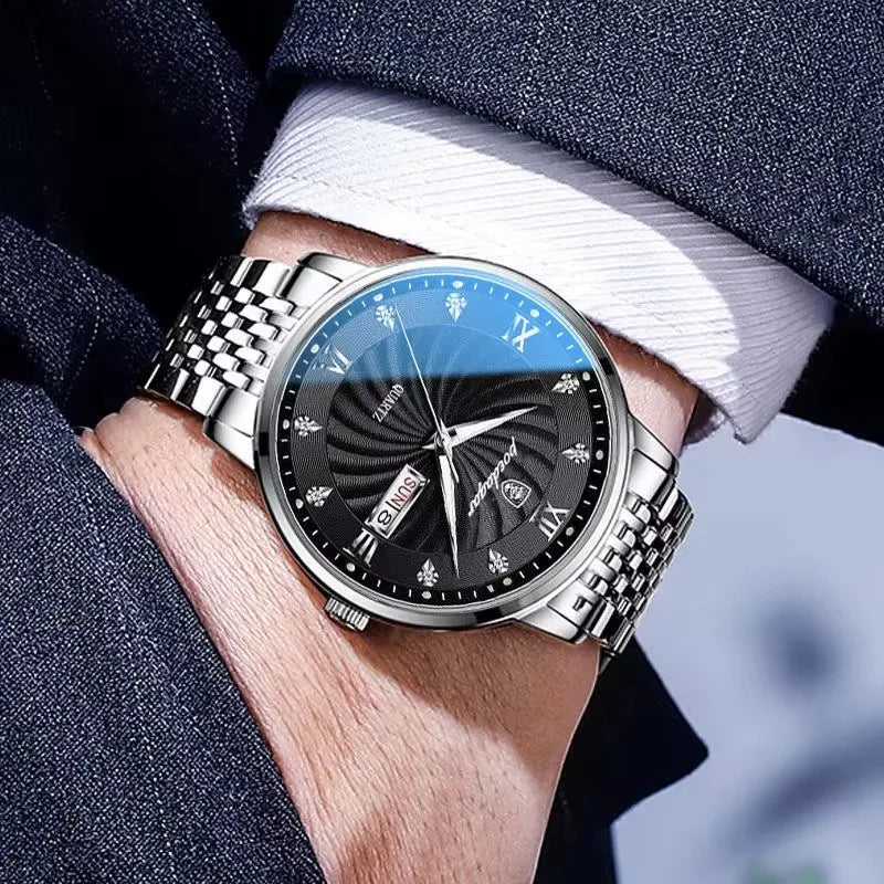POEDAGAR 827 Watch for Men Luxury Charming Wristwatch Fashion Quartz Charming Men's Watches Reloj Relojes Hombre Custom Watches